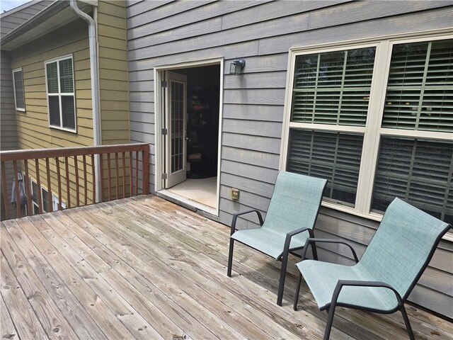 106 Trailside Way, Hiram, GA 30141 - view of wooden terrace