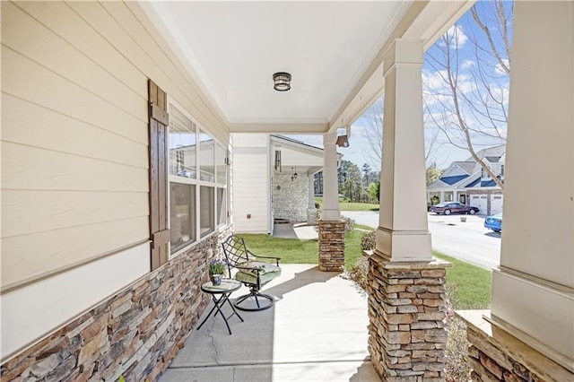 birds eye view of property featuring a residential view