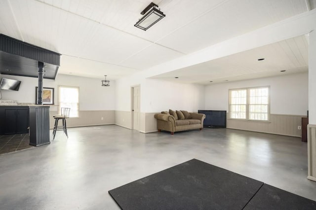 2689 Spring Rock Ct NE, Roswell, GA 30075 - garage with a wainscoted wall