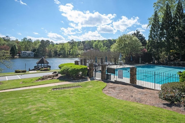 2689 Spring Rock Ct NE, Roswell, GA 30075 - community pool with a water view
