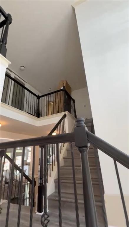 view of staircase
