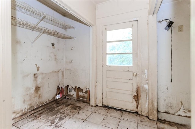 view of doorway to outside