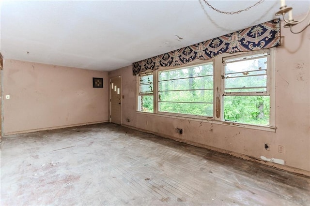 view of empty room