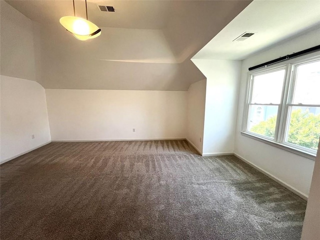 4770 Powers Park Ct NE, Marietta, GA 30067 - additional living space featuring carpet, lofted ceiling, and baseboards
