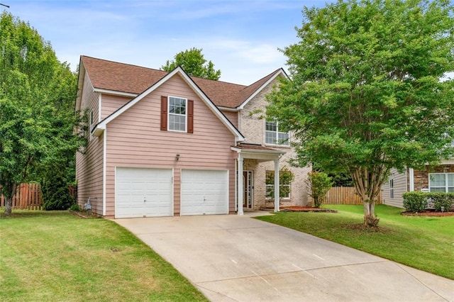 4515 Ambassador Way, Cumming, GA 30040 - traditional-style house with concrete driveway, an attached garage, and a shingled roof