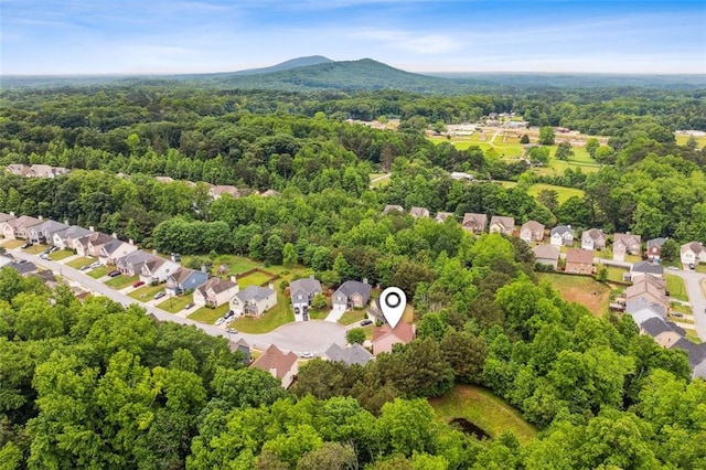 4515 Ambassador Way, Cumming, GA 30040 - aerial view of residential area featuring a forest