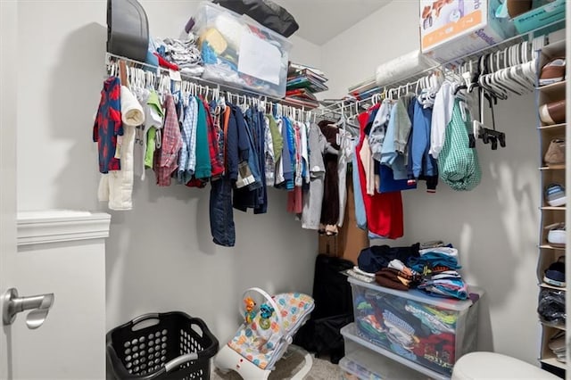 view of spacious closet