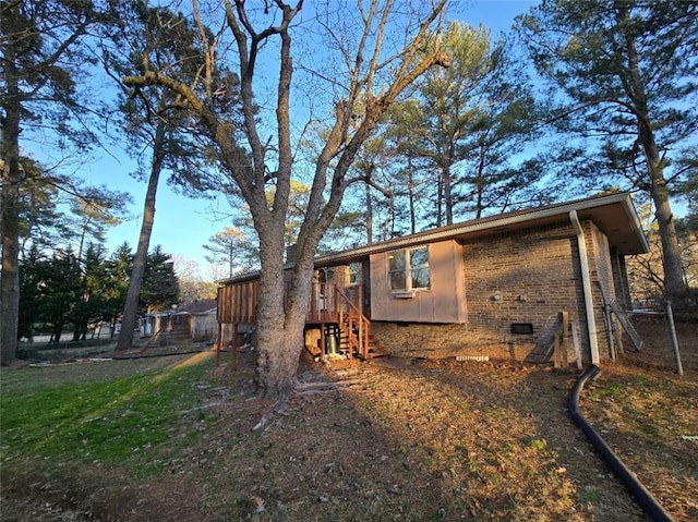 view of back of property