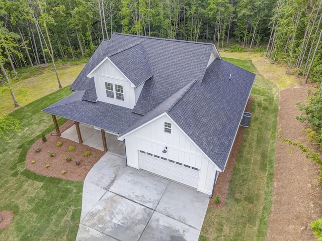 961 Goat Rd NW, Resaca, GA 30735 - aerial view of property and surrounding area featuring a heavily wooded area
