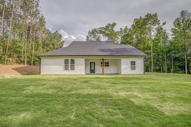 961 Goat Rd NW, Resaca, GA 30735 - view of front facade featuring a front yard and a patio area
