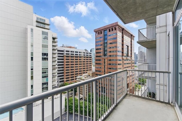 44 Peachtree Pl NW Unit 1728, Atlanta, GA 30309 - balcony with a view of city