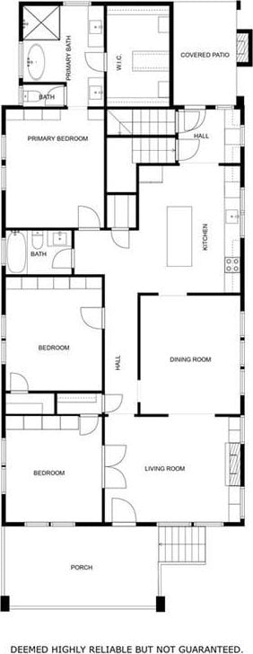 626 Elmwood Dr NE, Atlanta, GA 30306 - view of home floor plan