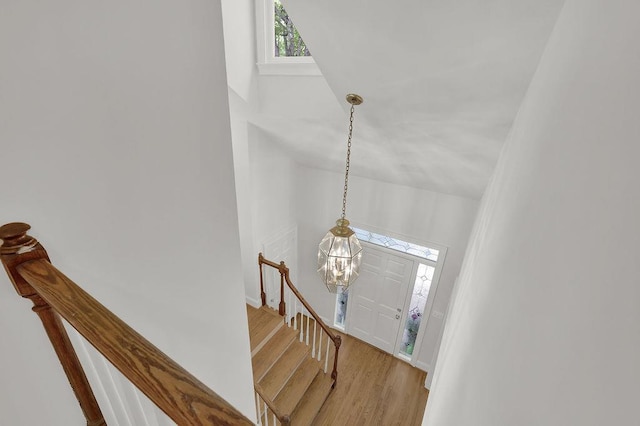 2010 Riverside Rd, Roswell, GA 30076 - entrance foyer with light wood-style floors and stairs