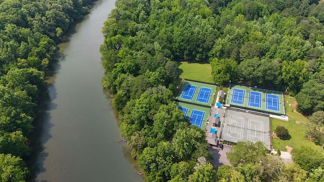 2010 Riverside Rd, Roswell, GA 30076 - bird's eye view of a nearby body of water and a forest