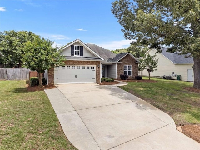 102 Blackstone Ct, Kathleen, GA 31047 - view of front facade featuring concrete driveway, a garage, and brick siding