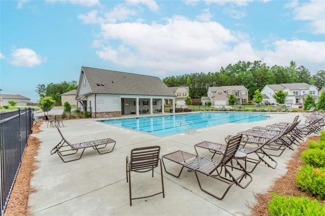 72 Whistling Dr, Jefferson, GA 30549 - community pool featuring a patio