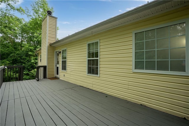 115 Donna Dr, Dawsonville, GA 30534 - view of wooden terrace