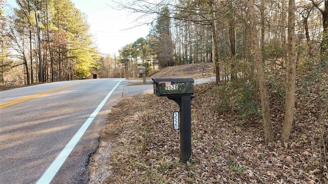 view of road