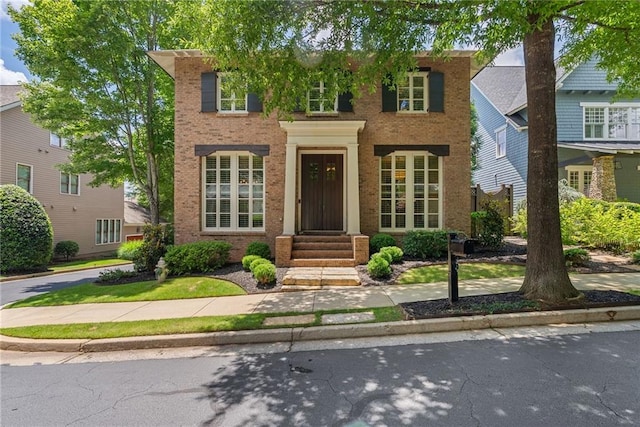175 Centennial Trce, Roswell, GA 30076 - view of front of home with brick siding