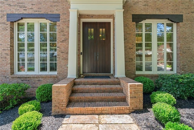 175 Centennial Trce, Roswell, GA 30076 - doorway to property with brick siding
