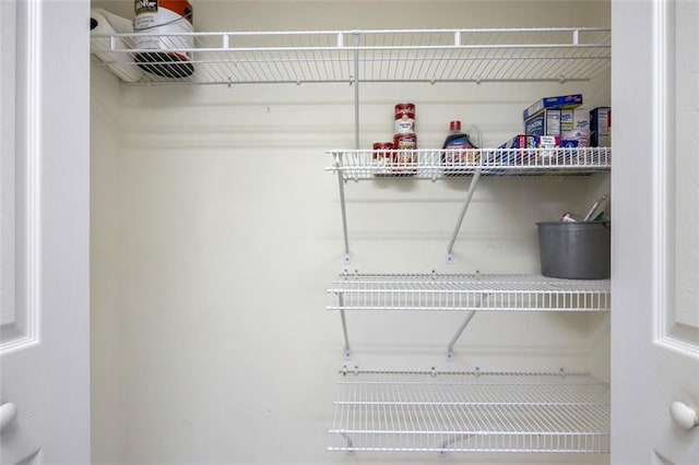 view of pantry