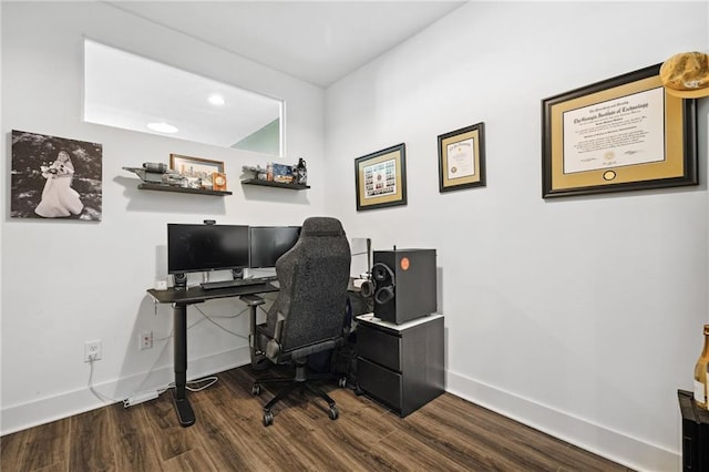 24 Becker Pl NW, Atlanta, GA 30307 - office featuring wood finished floors and baseboards