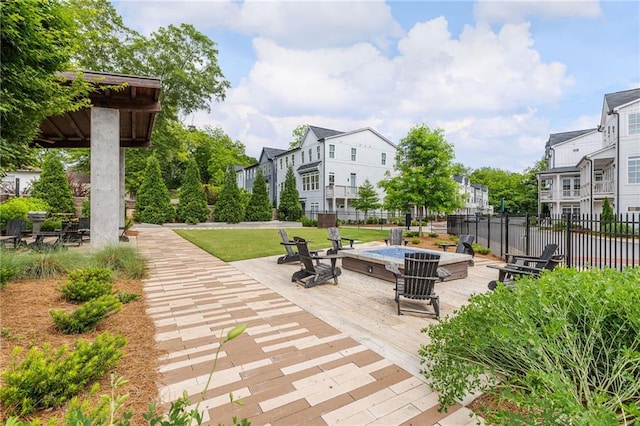 24 Becker Pl NW, Atlanta, GA 30307 - view of home's community with a patio area and a residential view