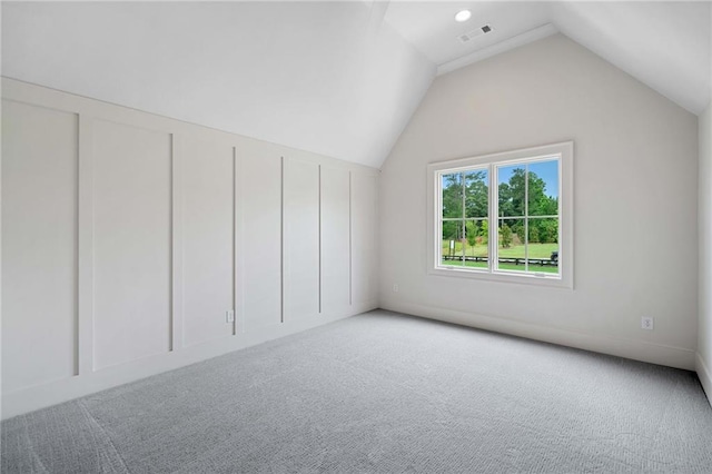 615 Claxton Ln, Milton, GA 30004 - bonus room featuring carpet and lofted ceiling