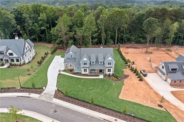 615 Claxton Ln, Milton, GA 30004 - view from above of property featuring a forest