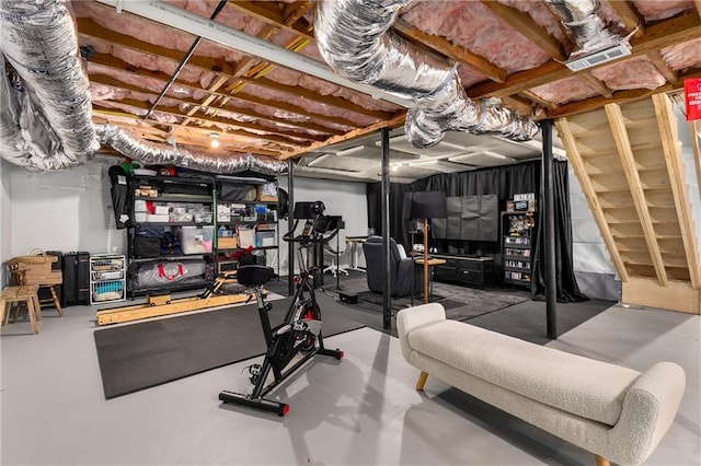 1055 Delmont Ter, Roswell, GA 30075 - view of exercise area