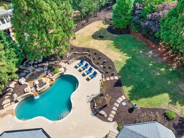 2335 Flat Stone Dr, Cumming, GA 30041 - birds eye view of property