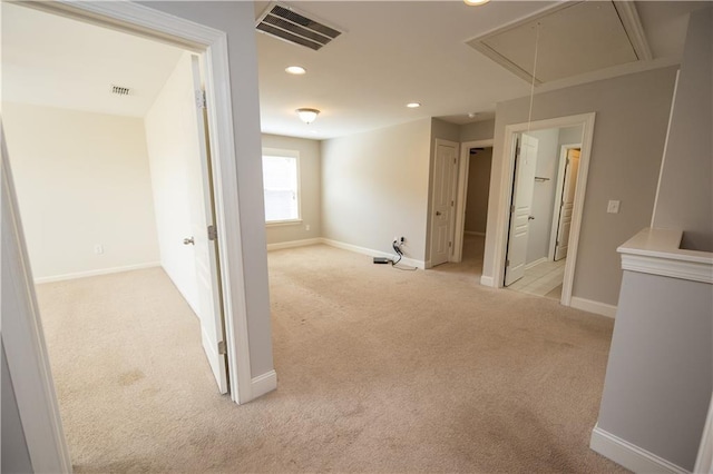 2034 W Hampton Dr, Canton, GA 30115 - basement featuring visible vents, recessed lighting, and carpet floors
