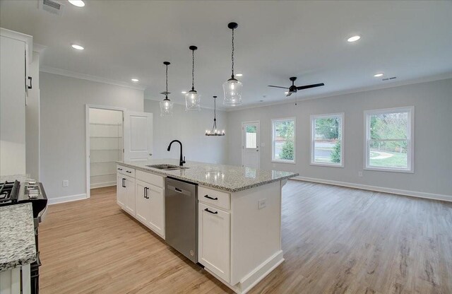 unfurnished room with light wood-type flooring