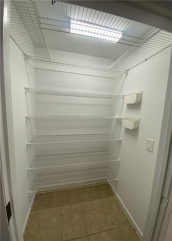 view of pantry