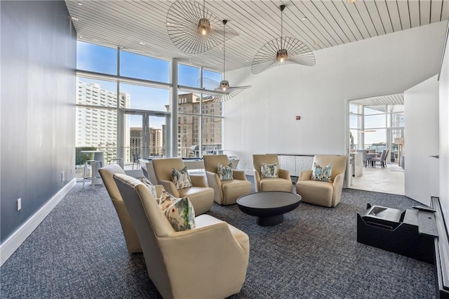 3325 Piedmont Rd NE Unit 1708, Atlanta, GA 30305 - building lobby featuring a city view