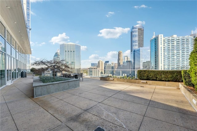 3325 Piedmont Rd NE Unit 1708, Atlanta, GA 30305 - view of patio featuring a view of city