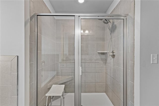 4568 Mantova Dr, Buford, GA 30519 - bathroom featuring a stall shower