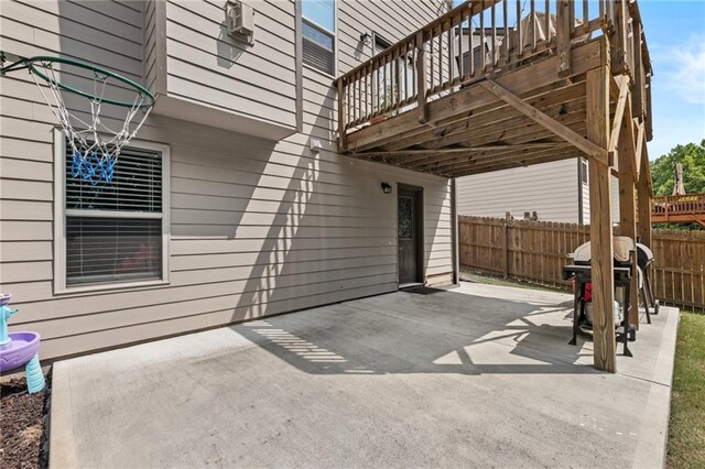 4568 Mantova Dr, Buford, GA 30519 - view of patio featuring a deck