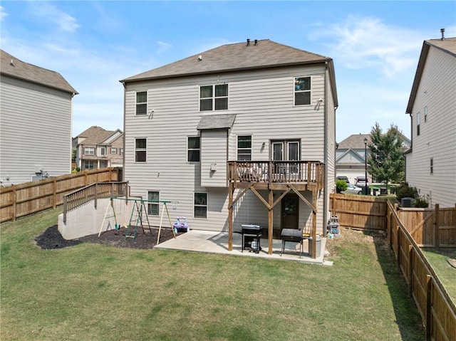 4568 Mantova Dr, Buford, GA 30519 - back of house with a patio and a wooden deck