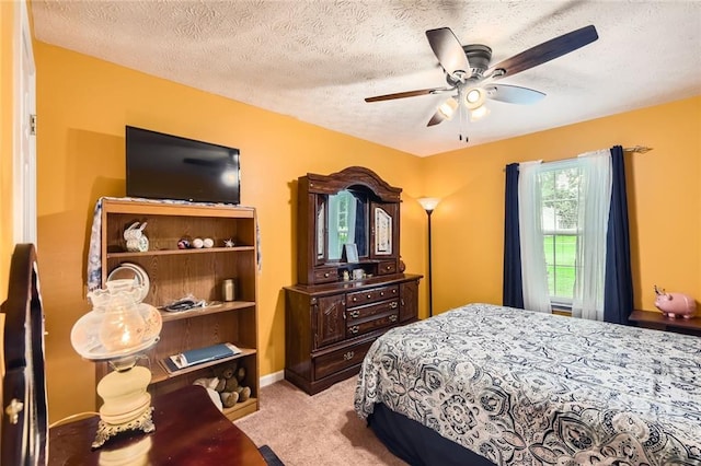 180 Moseley Crossing Dr, Stockbridge, GA 30281 - carpeted bedroom featuring a textured ceiling and ceiling fan