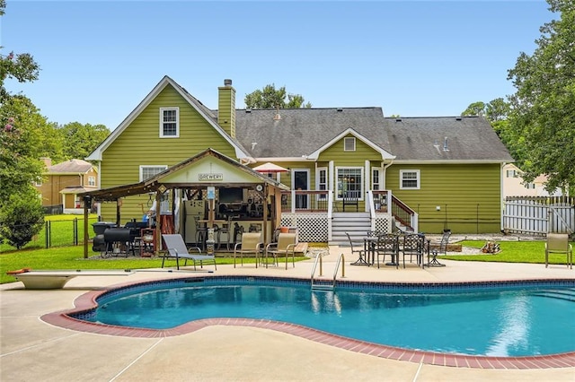 180 Moseley Crossing Dr, Stockbridge, GA 30281 - view of pool featuring a patio