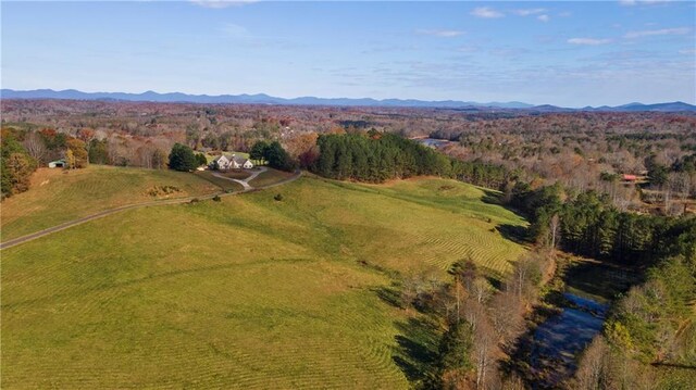 5414 Price Rd, Gainesville, GA 30506 - aerial view featuring a mountain view and a wooded view
