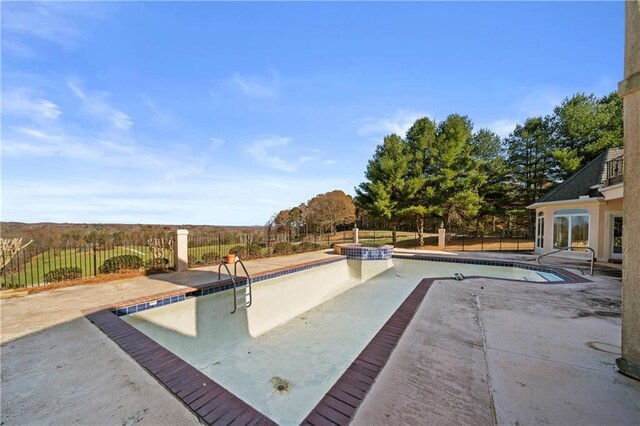 5414 Price Rd, Gainesville, GA 30506 - view of pool featuring a patio area, a fenced in pool, and a fenced backyard