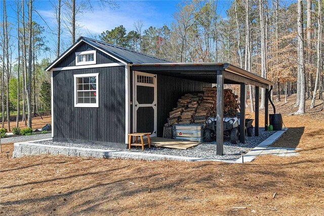 1455 Rucker Cir, Woodstock, GA 30188 - view of outdoor structure with an outdoor structure