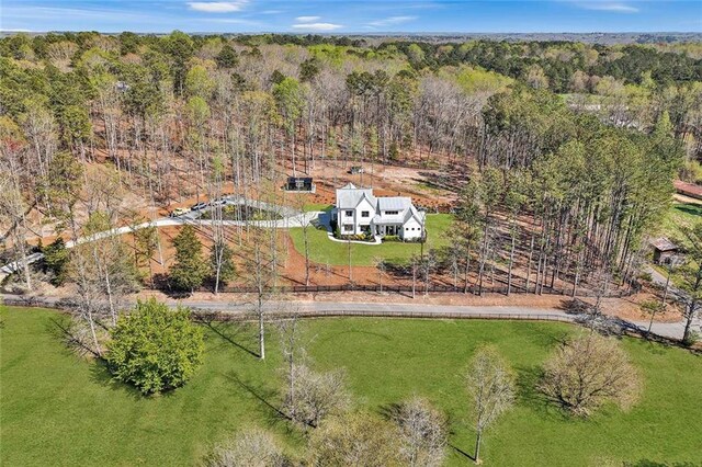 1455 Rucker Cir, Woodstock, GA 30188 - bird's eye view featuring a view of trees