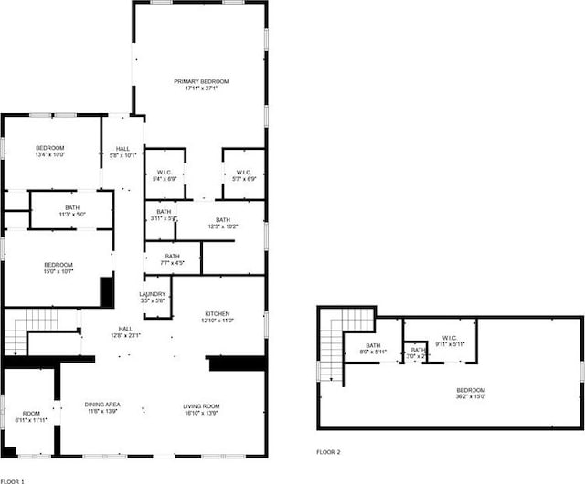 1974 Browns Mill Rd SE, Atlanta, GA 30315 - floor plan / room layout