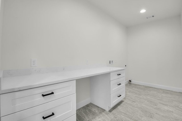 474 Maxwell Rd, Roswell, GA 30075 - unfurnished office with built in desk and recessed lighting