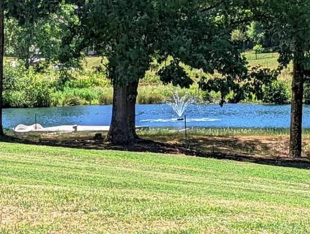 view of water feature