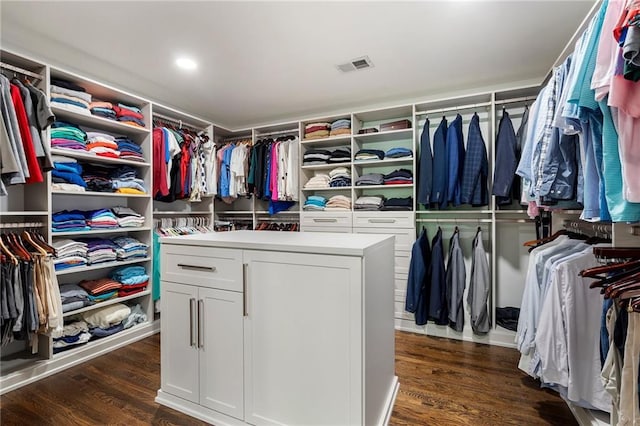 660 Willow Knoll Dr SE, Marietta, GA 30067 - spacious closet with dark wood finished floors
