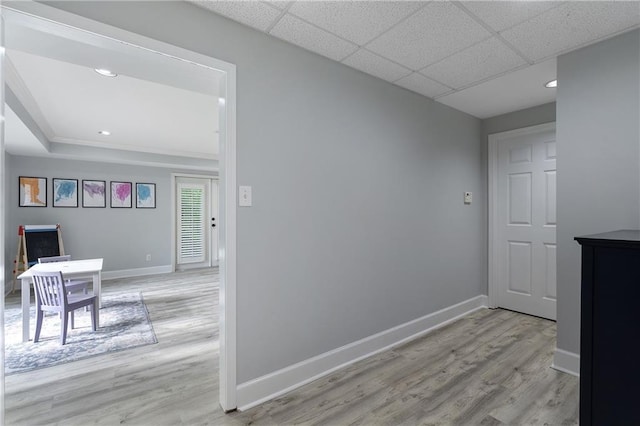 660 Willow Knoll Dr SE, Marietta, GA 30067 - unfurnished dining area featuring light wood-type flooring, baseboards, and recessed lighting